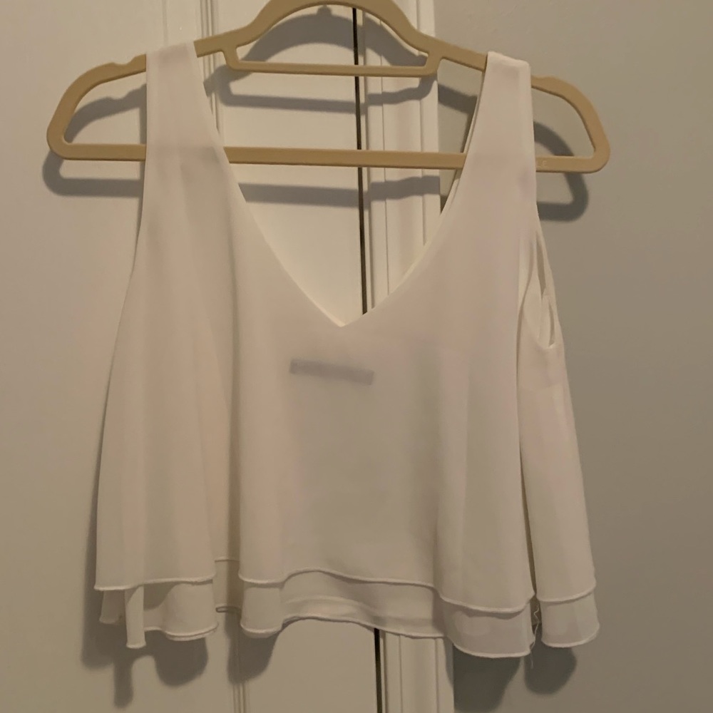 White Crop Top